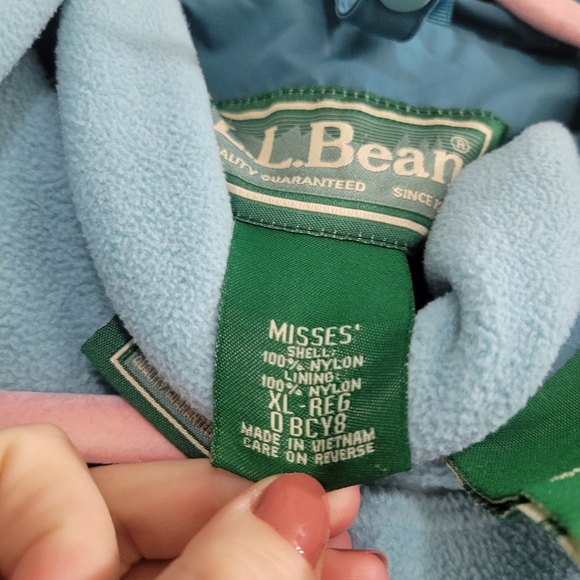 L.l. bean convertible jacket two piece liner and windbreaker XL - Picture 6 of 6